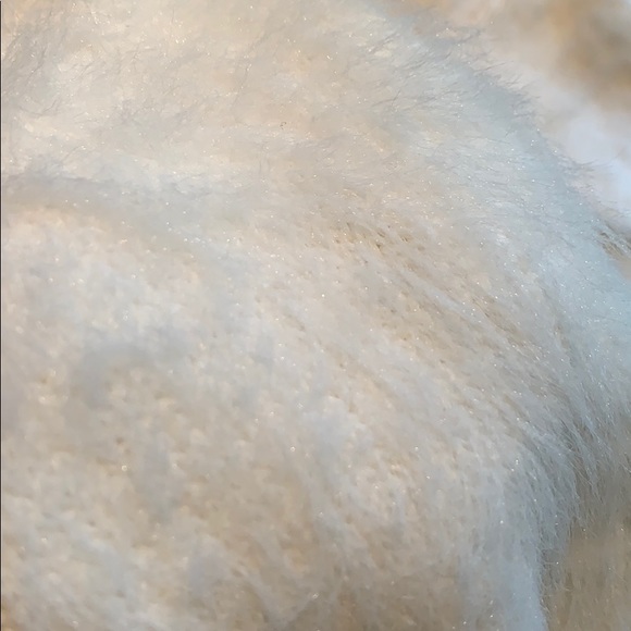 White fuzzy sweater from urban - Picture 2 of 4